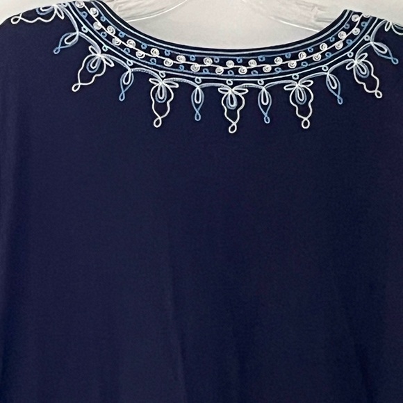 Lilly Pulitzer Embroidered Tunic Top - Picture 4 of 11